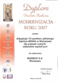Modernization of the Year 2007
