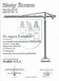 Złoty Żuraw 2001